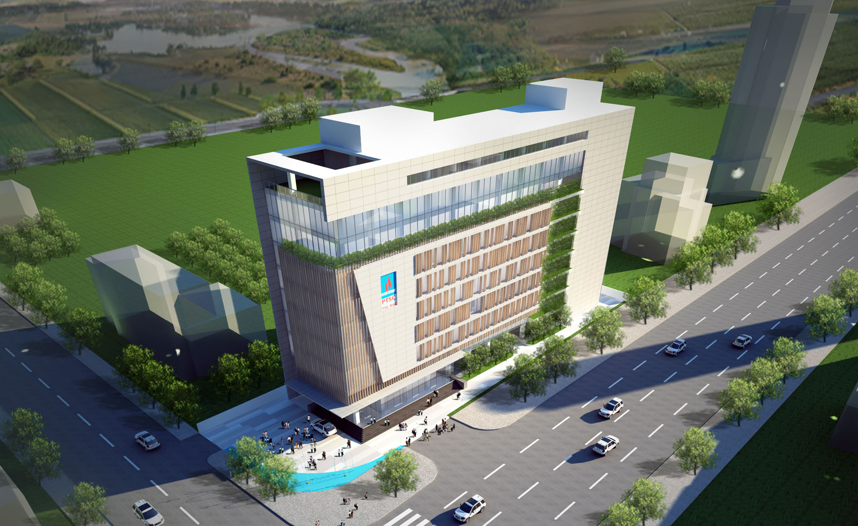 PTSC OFFICE | Vung Tau | Architecture Designed by DVNP Architects.