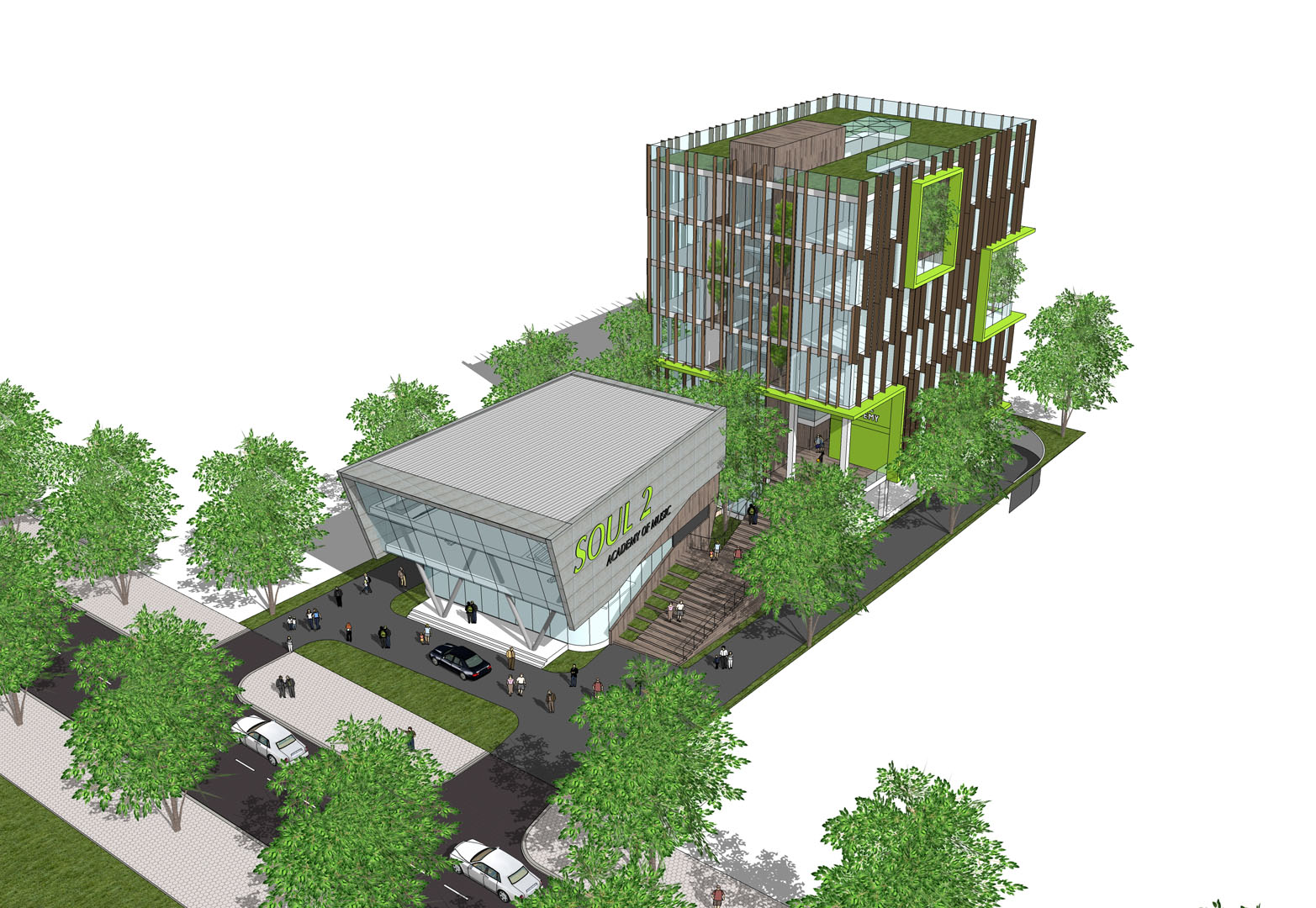 S1 - MUSIC SCHOOL | Ho Chi Minh City | Concept Designed by DVNP Architects.
