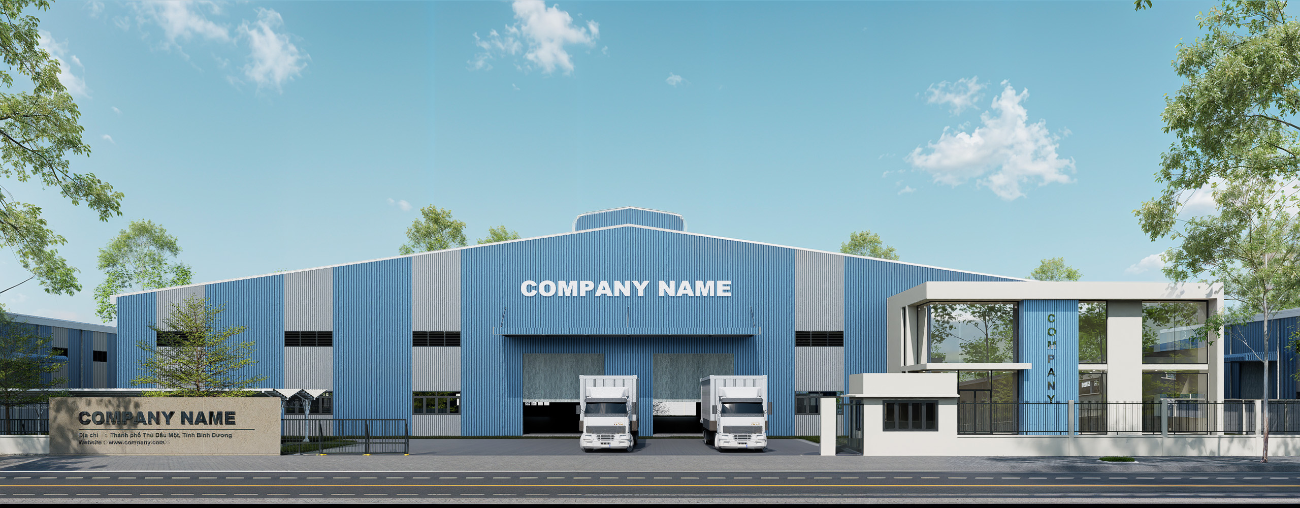 Kim Huy Factory | Binh Duong | Architecture Designed by DVNP Architects