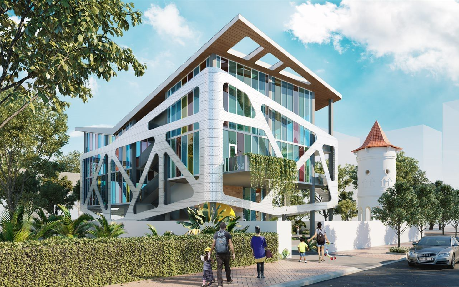 LITTLE EM KINDERGARTEN | Ho Chi Minh City | Development Designed by DVNP Architects