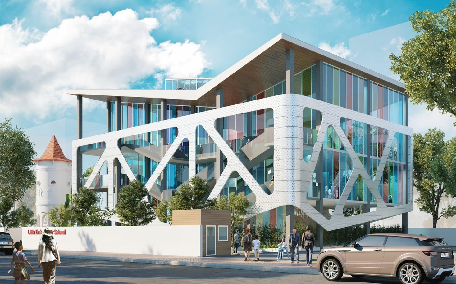 LITTLE EM KINDERGARTEN | Ho Chi Minh City | Development Designed by DVNP Architects