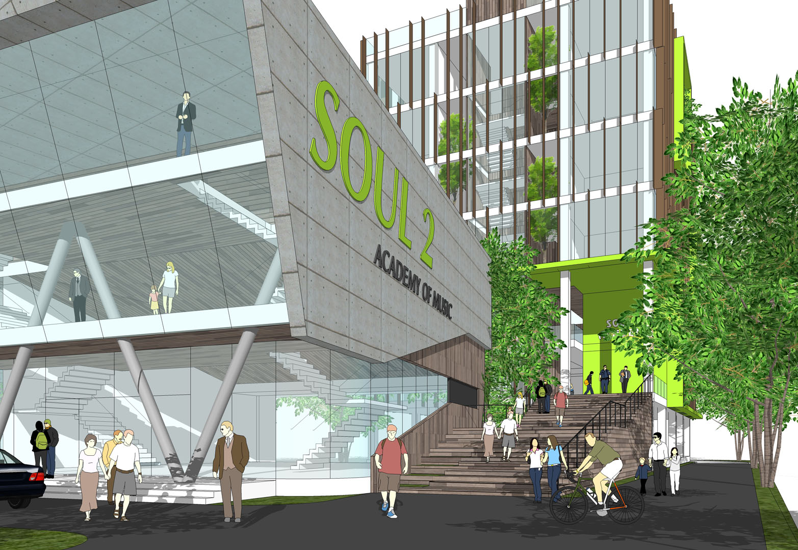 S1 - MUSIC SCHOOL | Ho Chi Minh City | Concept Designed by DVNP Architects.