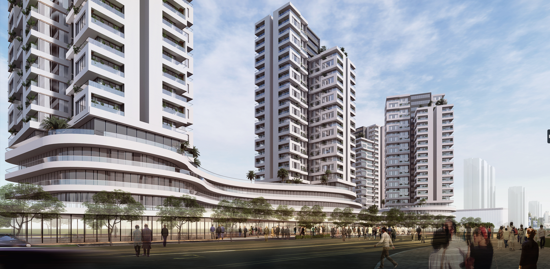 6A APARTMENT COMPLEX | Ho Chi Minh City | Concept Design | Designed by DVNP Architects